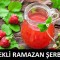 Çilekli Ramazan Şerbeti